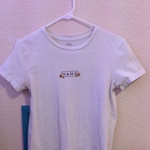 vans off the wall sunflower tee